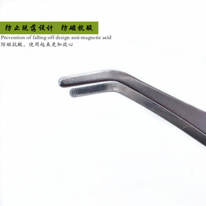 Venta directa de fábrica de pinzas para té Kung Fu engrosadas, pinzas de seis puntas, utensilios de té antideslizantes de cabeza curva y pinzas para limpiar tazas. - Product Image 4