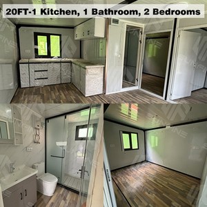 Casa Prefabricada al Mejor <span class=keywords><strong>Precio</strong></span>, Tiny House, Casas Modulares Prefabricadas con <span class=keywords><strong>Sala</strong></span> de Estar y Baño - Product Image 2