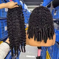 Wig Rambut Manusia Lace Front Burmese Curly 13x4 HD Lace Wig, Wig Rambut Vietnam Mentah, Wig Rambut Manusia Alami dengan Kutikula Tertata Rapi