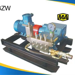 MA certificate high pressure plunger pump used for coal seam water injection