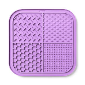 Nouveau Grand Bol Anti-Étouffement en Silicone Couleur Bonbon pour Chats et Chiens, Tapis d'Alimentation Solide avec Ventouse pour Animaux, Assiette à Lécher - Product Image 6