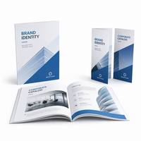 Diseño de Folletos, Volantes, Catálogos, Revistas, Carpetas y Panfletos de Papel para Uso en Marketing y Exhibición de Marcas Empresariales