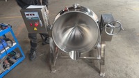 Huashang Custom SUS304 RVS Jacket Kettle Batchkookmachine voor sauzenproductie fabriek Jacket Kettle