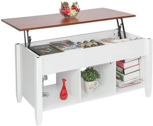 الأكثر مبيعًا الخشب غرفة المعيشة الحديثة الأبيض رفع أعلى طاولة القهوة الأثاث - Product Image 2