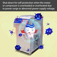 Pasteurisateur Commercial Automatique 30L-60L pour Lait, Crème Glacée et Gelato, Stérilisation, 220V/380V