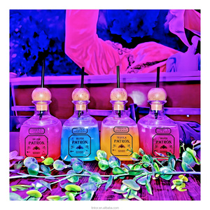 Tùy chỉnh trong suốt chất lượng cao thanh rượu vang cốc nhựa Tequila người bảo trợ chai nhựa 12oz - Product Image 3