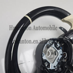 Produits populaires, cuir noir piano pour volant de voiture BMW Série 3, Série 5, F10, F20, F30, F90, F01, F02 - Product Image 5