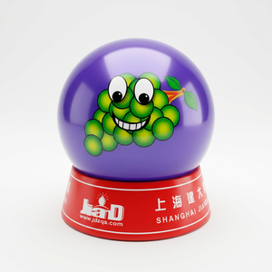 <span class=keywords><strong>Sfera</strong></span> Gonfiabile in PVC Monocromatica con Stampa Integrale, Design Uniforme e Resistente, Giocattolo per Eventi per Bambini, Dimensione 8.5 Pollici - Product Image 1