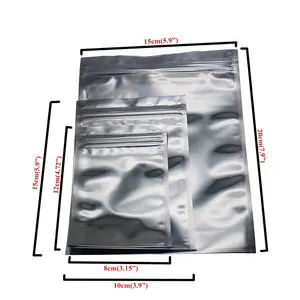 حقيبة مخصصة للشاشة من esd, حقيبة من البلاستيك المعدني والرمادي مناسبة للمراقبة