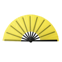 Ventilateur à main KungFu en plastique imprimé personnalisé en gros Ventilateur à main avec logo pour les fêtes de fin d'année Danse de la Saint-Valentin