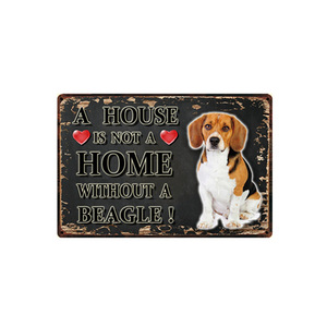 Bóxer de Metal para mascotas, placa de póster de estaño para perro, Pitbull, Bulldog, Husky, artesanías - Product Image 4