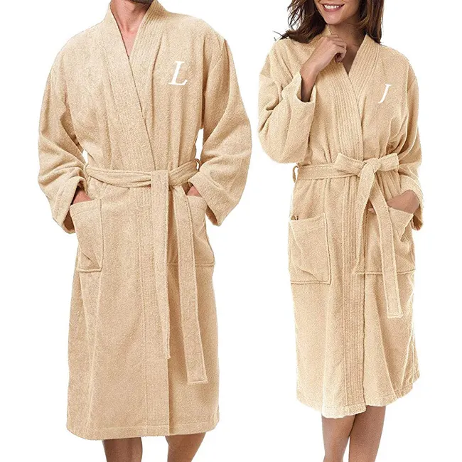Terry 1000gsm damen bad robe türkische designer bade robe nachtwäsche benutzerdefinierte bademantel Für 5 Sterne Hotels