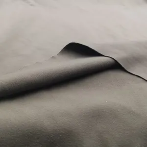 Tessuto di nylon elasticizzato spandex elastan single jersey tinta unita in maglia di biancheria intima in tessuto