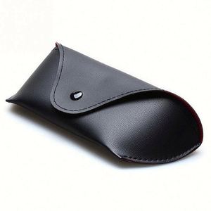 Logo Custom Fashion Cheap Soft <b>Glasses</b> Box Custom Logo PU Eyeglasses <b>Case</b> Litchi Leather Sunglasses <b>Case</b> - Product Image 4
