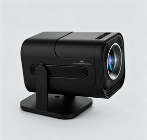 Mini projecteur portable avec support rotatif, projecteur de films domestiques HD natif 1280 × 720P pour application intérieure et extérieure - Product Image 1