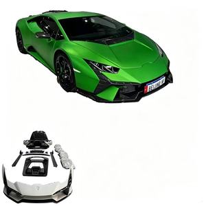 Kit carrosserie en fibre de carbone pour <span class=keywords><strong>Lamborghini</strong></span> LP580 LP610 EVO, améliorations Huracan, style Tecnica, pare-chocs avant et arrière, capot, spoiler, ailes - Product Image 1