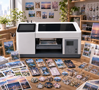 Nouvelle imprimante jet d'encre UV Reeleyin XP600 - entièrement automatique, écran tactile, multifonction, impression sur étiquettes, cuir/acrylique/TPU, imprimante à plat A4