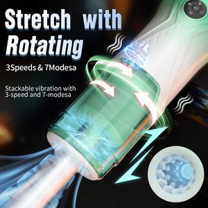 Men Sex <strong>Toy</strong> Masturbation Cup Vagina Telescopic Rotation <strong>Male</strong> Masturbator Adult Sex <strong>Toy</strong> for Man - Product Image 5