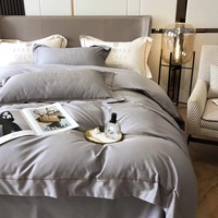 Yimnantong — parure de lit en coton brodé doux, ensemble d'outils pour la maison, Style hôtel
