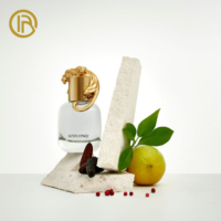 Capsules de parfum magnétiques personnalisées en zamac, tête de lion miniature - Design compact pour flacons d'échantillons