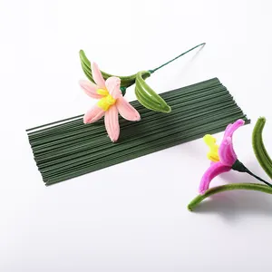 Festive Bloom: Handmade PVC-Coated Wire for Creative Flourishes