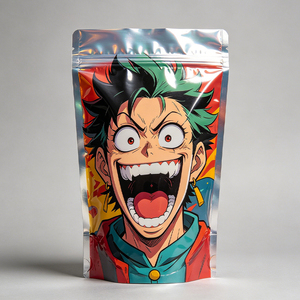 Bolsas Mylar a Prueba de Olores de 3.5g, 7g, 14g, 28g, Bolsas con Cierre Personalizadas con Estampado de Anime, Bolsas de Plástico Duraderas para Envasado de Alimentos, Bajo MOQ - Product Image 5