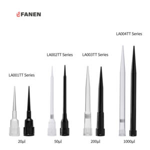 Fanen 20ul filtro Sterile in plastica nera punte pipetta Auto per pipetta Autobase - Product Image 2