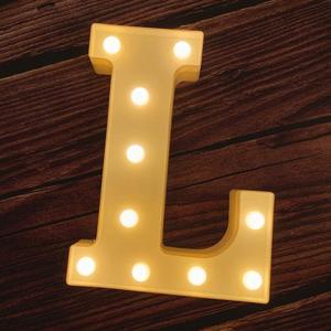 Lettres lumineuses LED alimentées par piles, étanches IP44, à fixer au mur, pour la maison, les fêtes, les mariages, les festivals, les décorations de Noël - Product Image 4