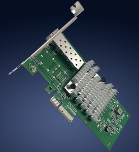การ์ดเครือข่ายแบบมีสาย PCI EXPRESS ความเร็ว 10Gbps การ์ดเครือข่ายไฟเบอร์ออปติกแบบมีสาย PCI-E ความเร็วสูง SFP+ สำหรับคอมพิวเตอร์เดสก์ท็อปและเซิร์ฟเวอร์ - Product Image 4