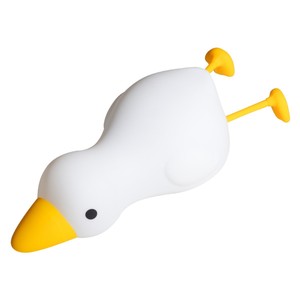 Lying Flat <b>Duck</b> Patting Lamp Silicone Rechargeable Night <b>Light</b> For Bedroom Children Sleep Companion Eye Protection - Product Image 1