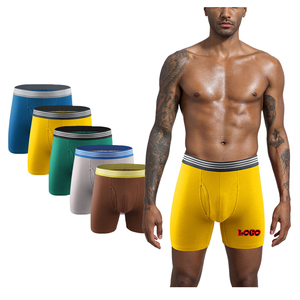 Custom Logo Boxer Par Hombr Factory Direct Supply Cotton <strong>Men's</strong> Boxers <strong>Briefs</strong> <strong>Cheap</strong> <strong>Men's</strong> Underwear - Product Image 3