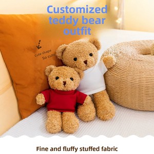 Osito de Peluche al por Mayor, Muñeco de Peluche con Ropa y Logotipo Impreso, Hecho en China, para Eventos y Regalos Infantiles - Product Image 4