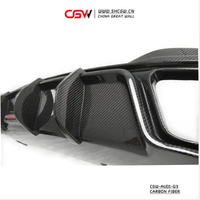 2019-2023 Q3 Kit carrosserie Diffuseur arrière pour Audi Q3 Sportback SUV Matériau PP Q3 SQ3 RSQ3