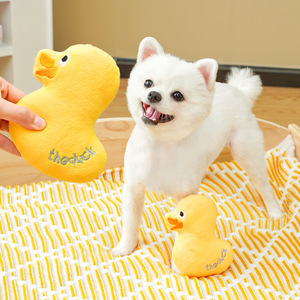 ของเล่นสุนัขตุ๊กตาเป็ด M11*13 ซม. สร้างเสียง ช่วยคลายความเบื่อในบ้าน - Product Image 3