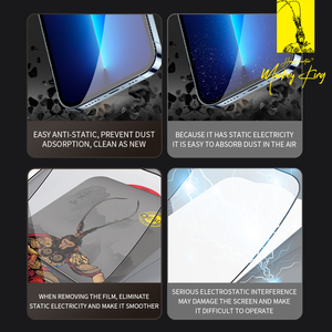 Protection d'écran en verre trempé anti-statique 9H 0,4 mm HD transparente avec colle intégrale, anti-reflet, anti-explosion et étanche pour <span class=keywords><strong>smartphone</strong></span> OPPO REALME - Product Image 4