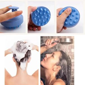 Cepillo de Silicona Multicolor para Champú con Masaje de Cuero Cabelludo, Impermeable, Ecológico, Peine Suave para Bebés, Salón y Uso Doméstico - Product Image 3