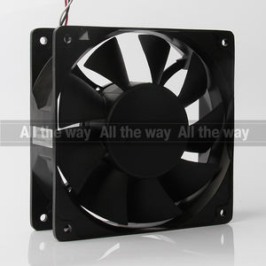 JARO 5V 24V 48V DC 12V 1.95A AC EC 12038 120X120X38MM 12CM Inversor de volumen de aire Marco de aluminio Violento Ventilador de refrigeración de AD1212HB-F93GP - Product Image 3