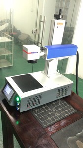 Kim loại nhôm Máy tính để bàn chia CO2 galvo <span class=keywords><strong>Laser</strong></span> đánh dấu Máy 30 Wát - Product Image 6