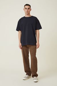 Wholesale High Quality 100% Cotton Sublimation Blank T-<strong>shirts</strong> Men 300 GSM <strong>Pro</strong> <strong>Club</strong> T-<strong>shirts</strong> Black Drop Shoulder T-<strong>shirt</strong> for Men - Product Image 4