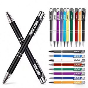 Promotional Metal Custom Print Branded Logo Ballpoint Customized Advertising <b>Gift</b> <b>Pen</b> - Product Image 1