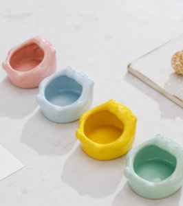 Grosir Asbak Keramik Beruang Kartun Besar Unik dan Menarik Merk Jiale 50pcs MOQ - Desain Kreatif untuk Rumah, Restoran, Hotel - Product Image 2