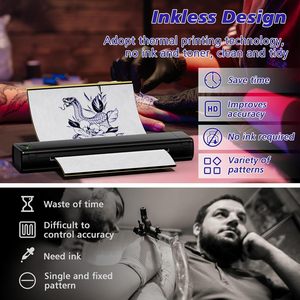 Phomemo M08F A4 portátil Bluetooth inalámbrico Usb <span class=keywords><strong>piel</strong></span> plantilla tatuaje máquina tatuaje temporal <span class=keywords><strong>impresora</strong></span> Mini <span class=keywords><strong>impresora</strong></span> A4 tamaño <span class=keywords><strong>de</strong></span> papel - Product Image 4