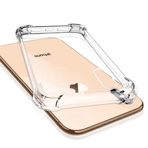 免费样品Tpu透明批发手机外壳适用于iPhone 15 14 13 12 11 Pro Max迷你S XR X 8 7 6S 5 5s SE