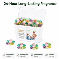 7 en 1 – Lessive liquide enzymatique écologique pour vêtements, nettoyage en profondeur, capsules parfumées florales, rehausseur de parfum, lavage à la main ou en machine