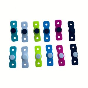 Accessoires amortisseurs multicolores, amortisseur de raquette de tennis, clip et coussinet en silicone personnalisés, kit DIY - Product Image 1