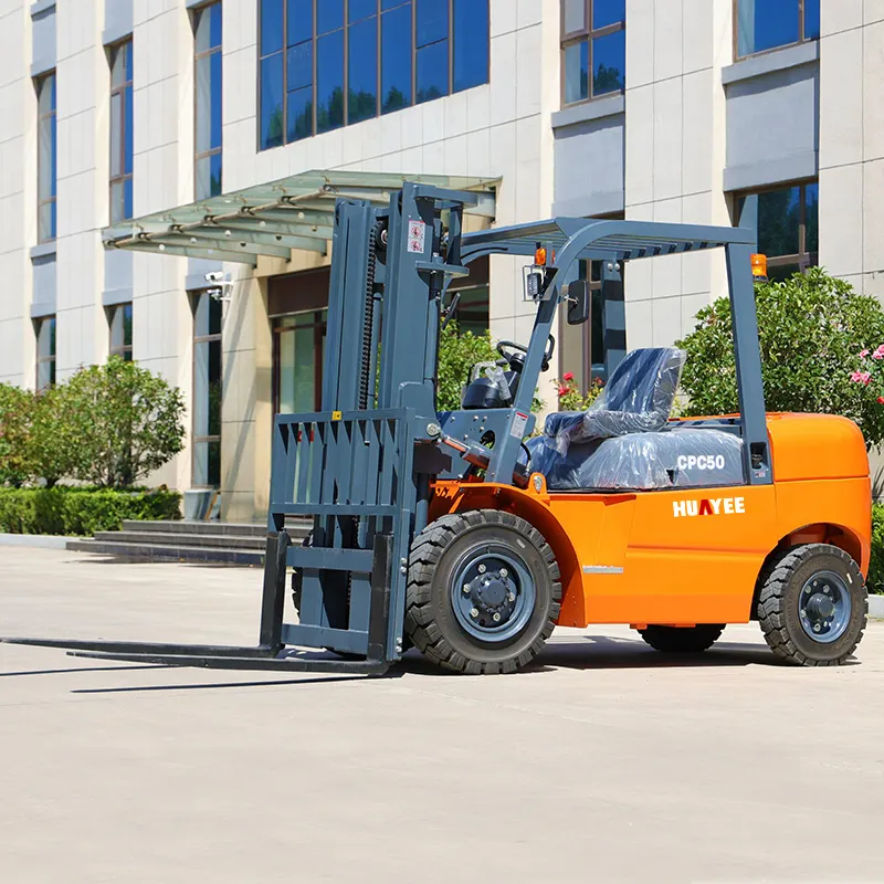 Multifunctional New 5 Ton Load Diesel Forklift Truck High Quality Hydraulicdiesel Forklifts Machinery For Sale Portable Forklift