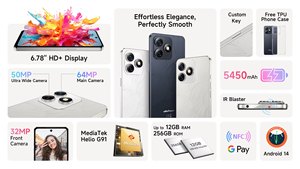Nuevo <span class=keywords><strong>Ulefone</strong></span> Note <span class=keywords><strong>18</strong></span> Pro Octa Core LTE 4G 6GB+256GB Cámara de 64MP Pantalla de 6.78 Pulgadas Teléfono Inteligente Android 14 - Product Image 4