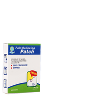 Échantillon gratuit de patch de gel chaud pour soulager la douleur musculaire et la douleur du nerf sciatique