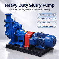 Pompe centrifuge à boue minier AC haute pression 3 pouces OEM à faible coût, avec pièces de finition à haute teneur en chrome pour boues de charbon et de minerais