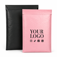 Enveloppes d'expédition personnalisées biodégradables avec logo imprimé, sacs auto-adhésifs pour les marques de décoration intérieure, les boutiques en ligne, la distribution en gros